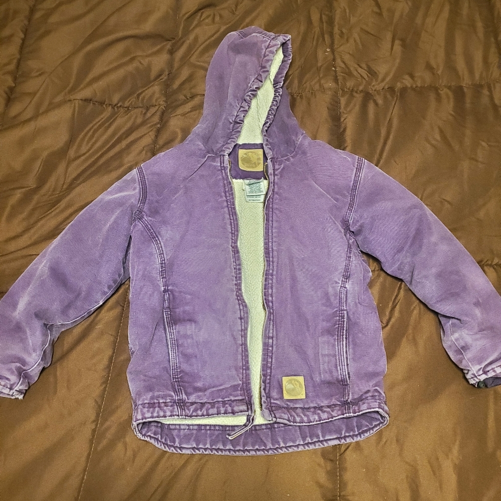 Purple Girls Winter Coat